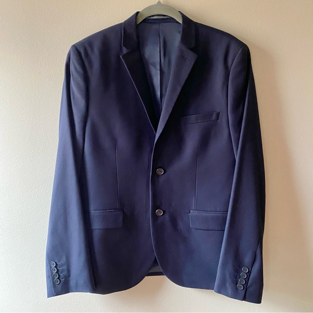H&M Mens Navy Blazer